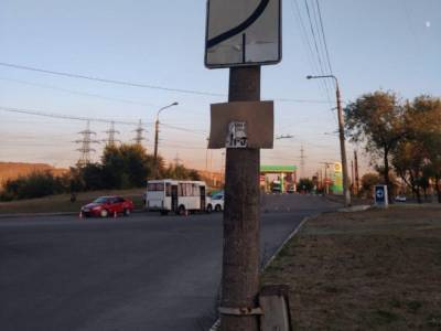 ДТП в Запорожье: «Сhery» въехал в маршрутку