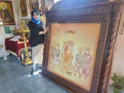 Абхазская церковь возвращает икону, которую привезли грузинские политики