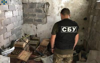 СБУ накрыла склад с оружием добровольческого батальона