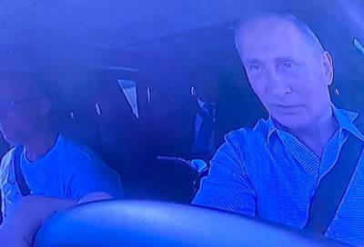 «Надо пристегнуться»: Владимир Путин проехал по новым участкам трассы «Таврида» в Крыму