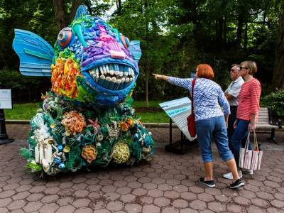 В Петербурге откроется выставка арт-объектов из мусора с берегов Балтийского моря