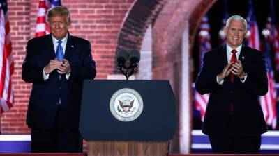 Трамп в четверг принимает президентскую номинацию на съезде Республиканской партии
