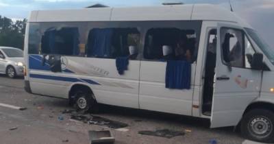 Под Харьковом расстрелян автобус "Патриотов за жизнь", есть погибшие
