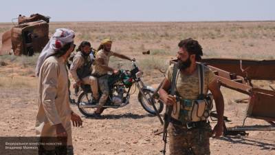 Ополчение шайтат освобождает пустынные земли Сирии от террористов