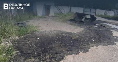 В Татарстане выявили загрязнение почвы гудроном