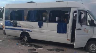 В Харьковской области расстреляли автобус