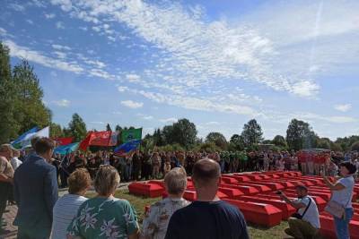 В Тверской области захоронили 562 красноармейцев
