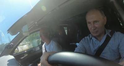 Открытие "Тавриды": Путин проехал по новой трассе в Крыму