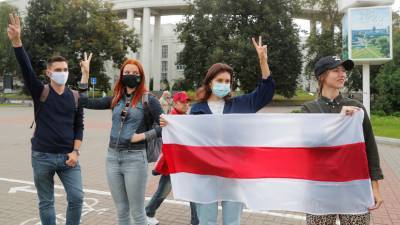 Проверка документов и корректные задержания: как прошла очередная акция протеста в Минске