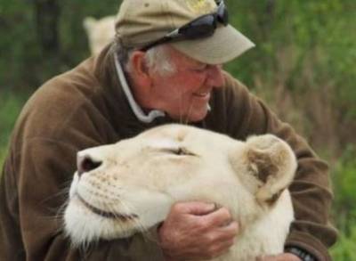 Известного южноафриканского защитника природы растерзали собственные белые львицы