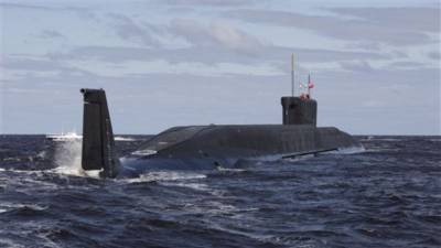 Российская подводная лодка всплыла недалеко от берегов Аляски