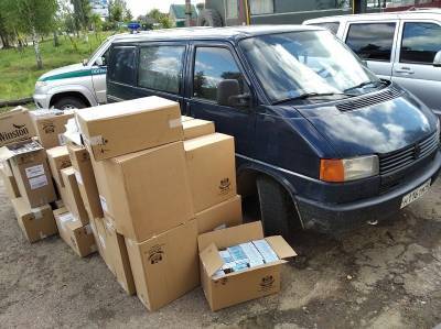В Смоленской области задержали крупную партию контрабандных сигарет