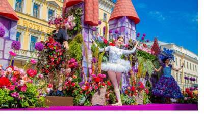 Фестиваль цветов в Петербурге в этом году посвятят врачам