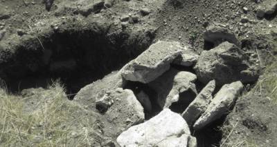 В Гегаркунике разрушили и ограбили гробницы первого тысячелетия до нашей эры