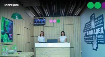 МегаФон Таджикистан открыл в Бохтаре первый салон в стиле ЭКО