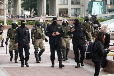 Около 50 журналистов доставили в милицию Минска 27 августа для проверки документов
