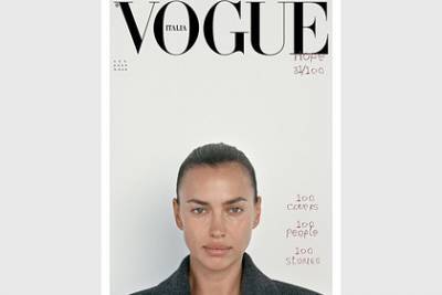 Ирина Шейк снялась для обложки Vogue без макияжа