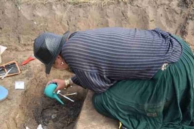 В Рязанской области археологи нашли захоронения мальчика и девочки