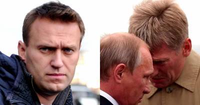 Песков ответил, почему в Кремле, говоря о Навальном, не произносят его имени