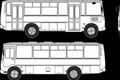 В Новомосковске приостановили работу автобуса, перевозившего людей без лицензии