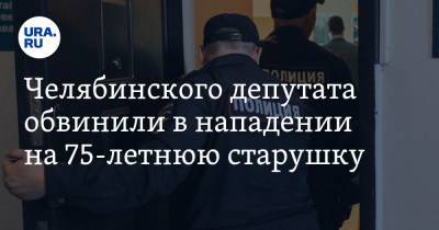 Челябинского депутата обвинили в нападении на 75-летнюю старушку. ВИДЕО