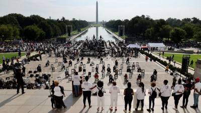 Марш на Вашингтон посвящен борьбе с насилием полиции