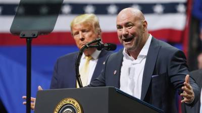 Глава UFC выступил в поддержку Трампа перед президентскими выборами в США