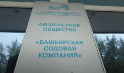 К Башкирской содовой компании подан иск Генпрокуратуры об истребовании имущества