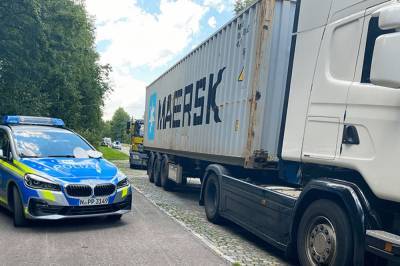 В Германии остановили критически пьяного украинца-дальнобойщика, который вилял по автобану
