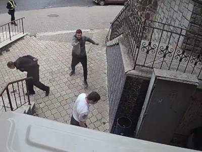 В Луцке напали на сотрудников муниципальной стражи
