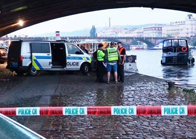 В результате ливня в Праге погиб человек