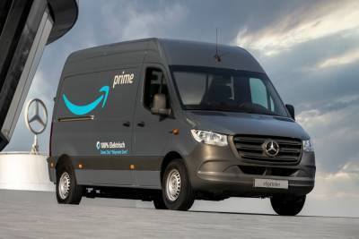 Amazon заказала у Mercedes 1800 электрических грузовых фургонов eVito и eSprinter. Их начнут использовать для доставок в Европе уже в 2020 году