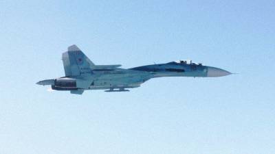 Российский истребитель вынудил самолет США удалиться от границы РФ