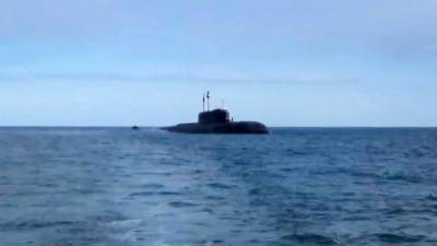 Появилось видео с борта всплывшей у берегов США российской подлодки