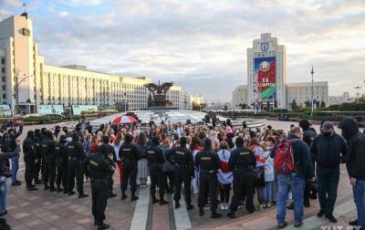 В Минске продолжились протесты активистов