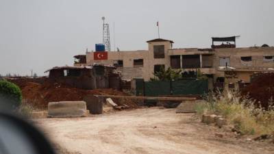 Турецкий наблюдательный пункт подвергся атаке в Сирии