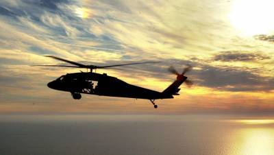 Два человека погибли при крушении военного вертолета в США