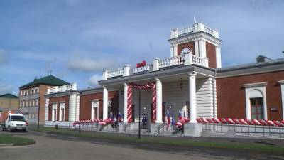 В Сосногорске открыли новый железнодорожный вокзал