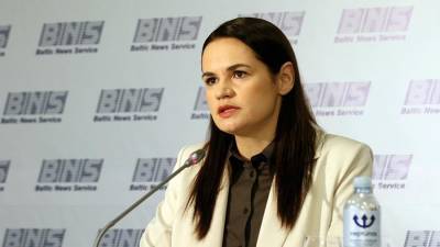 Тихановская допустила посредничество РФ в преодолении кризиса в Белоруссии