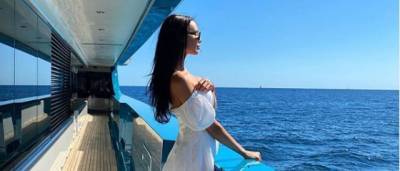 Анастасия Решетова отдохнула на яхте российского миллиардера