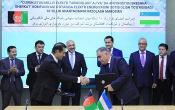 Узбекистан и Афганистан подписали соглашение о поставках электроэнергии на 10 лет