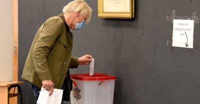 За первый час на выборах в Рижскую думу проголосовали 19,64% избирателей