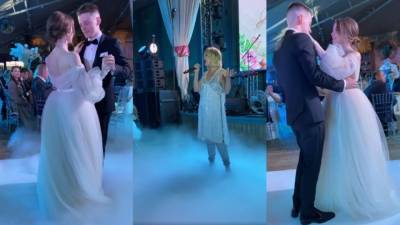Звезды шоу-бизнеса поделились трогательными кадрами со свадьбы сына Валерии