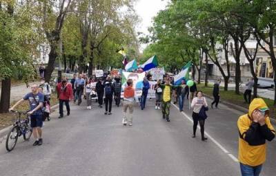 В Хабаровске прошла очередная акция в поддержку Фургала — людей все меньше