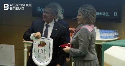 Председатель Совфеда Валентина Матвиенко поздравила Татарстан с Днем республики