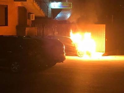 Нардепу от «Слуги народа» подожгли авто: все подробности