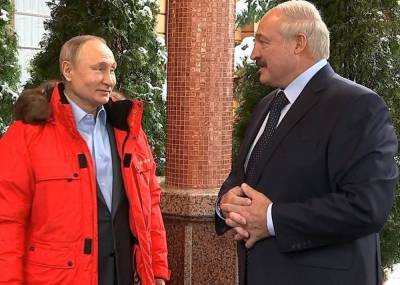 Путин заявил, что признает легитимность выборов президента в Белоруссии
