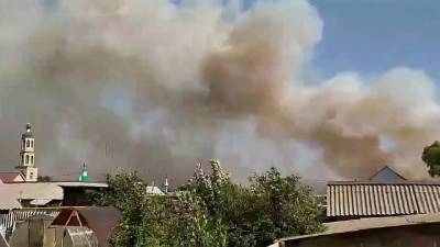 Природные пожары в Оренбургской области дошли до двух населенных пунктов