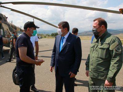 Премьер-министр Армении прибыл в Арцах