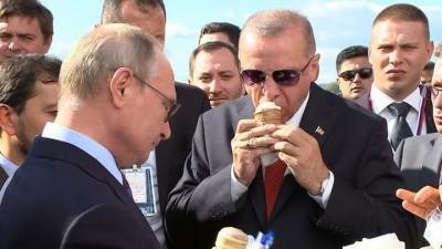 Мороженое, которым Путин угощал Эрдогана, может подорожать